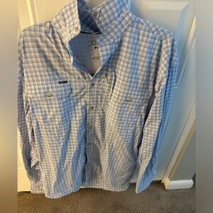 Poncho “The Wahoo” Regular Fit Casual Button Down - Large